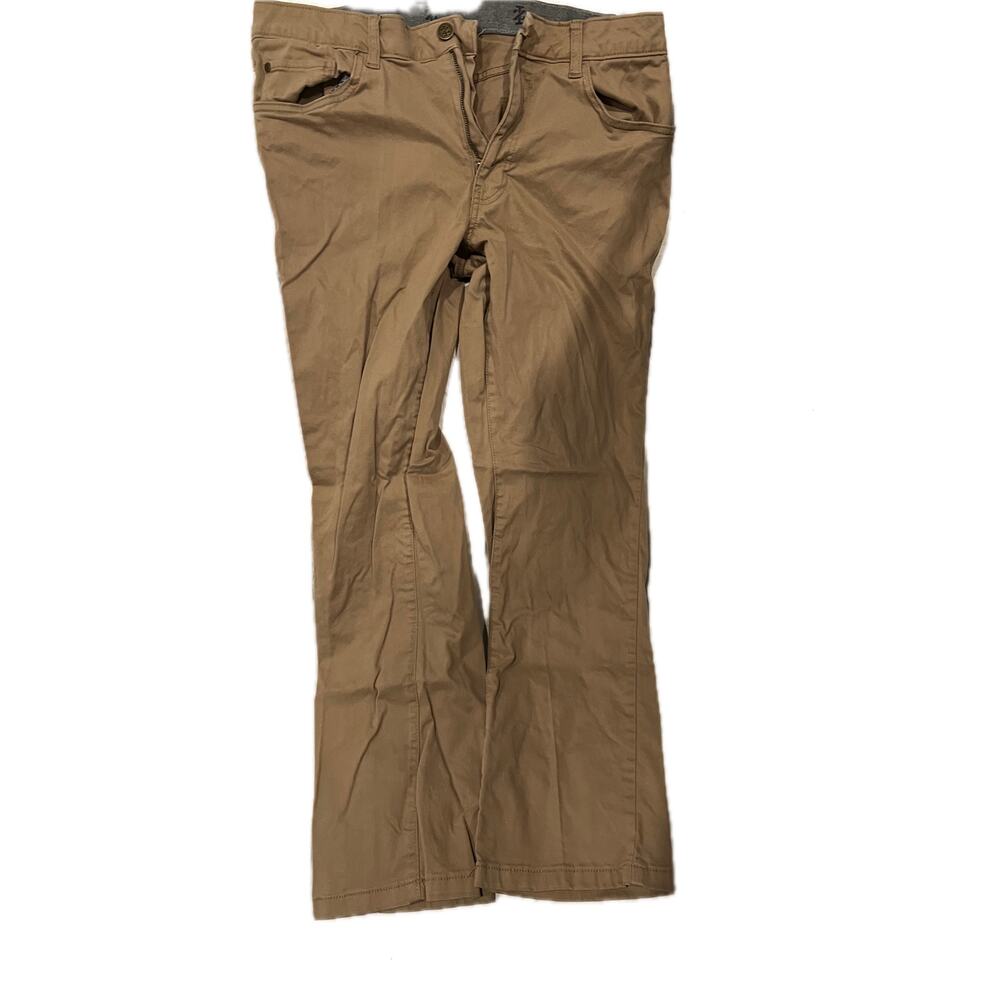 Izod Stretch Slim Fit Beige Chino Pants Mens 32x30